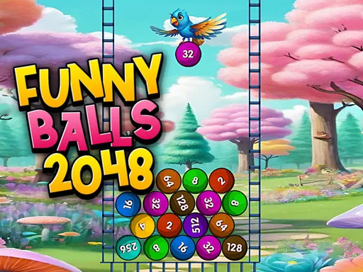 Funny Balls 2048 Cover